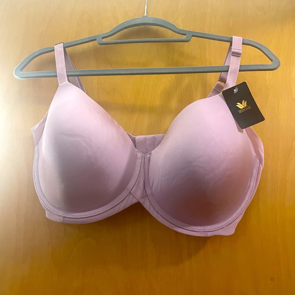 Wacoal ultimate side smoother, underwire t-shirt 853281 dusty pink 36G